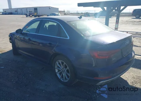 2019 Audi A4 45 Premium from USA, damaged, VIN WAUENAF48KN018367